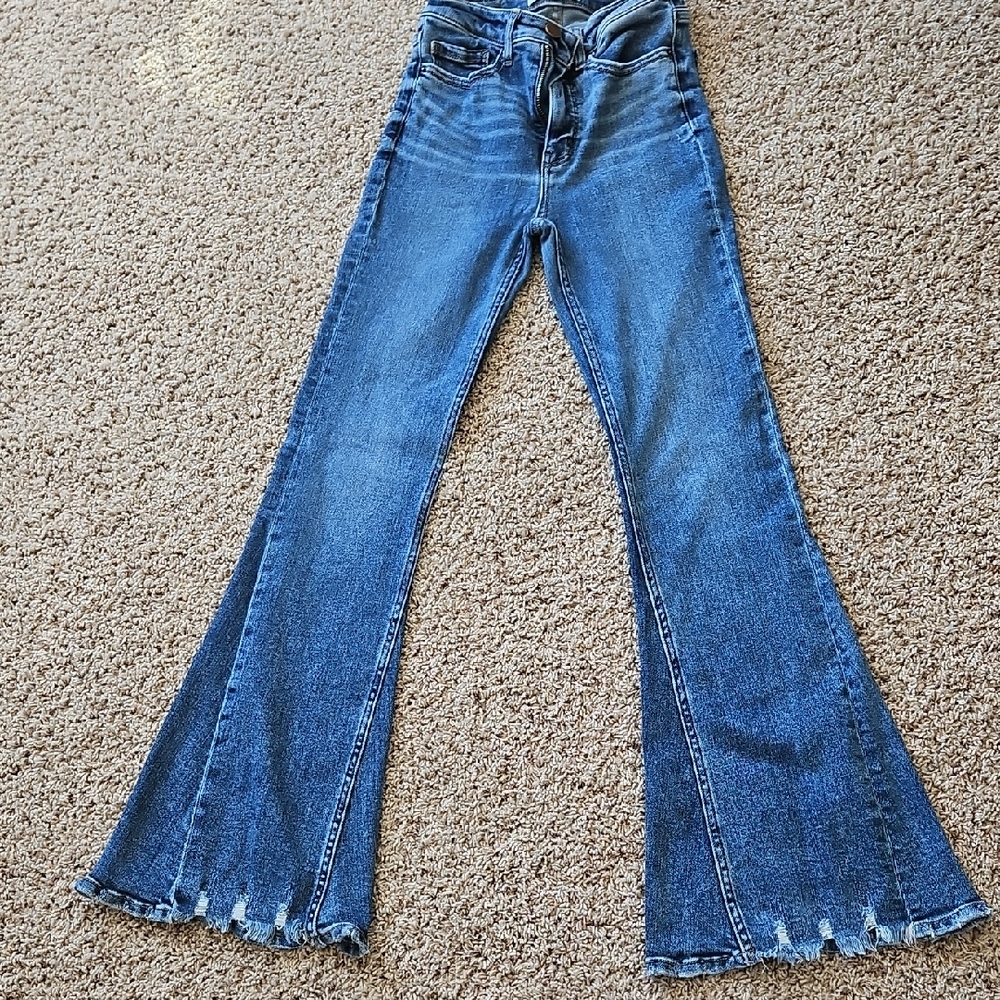 Buckle Blue Flare & Wide Leg Jeans